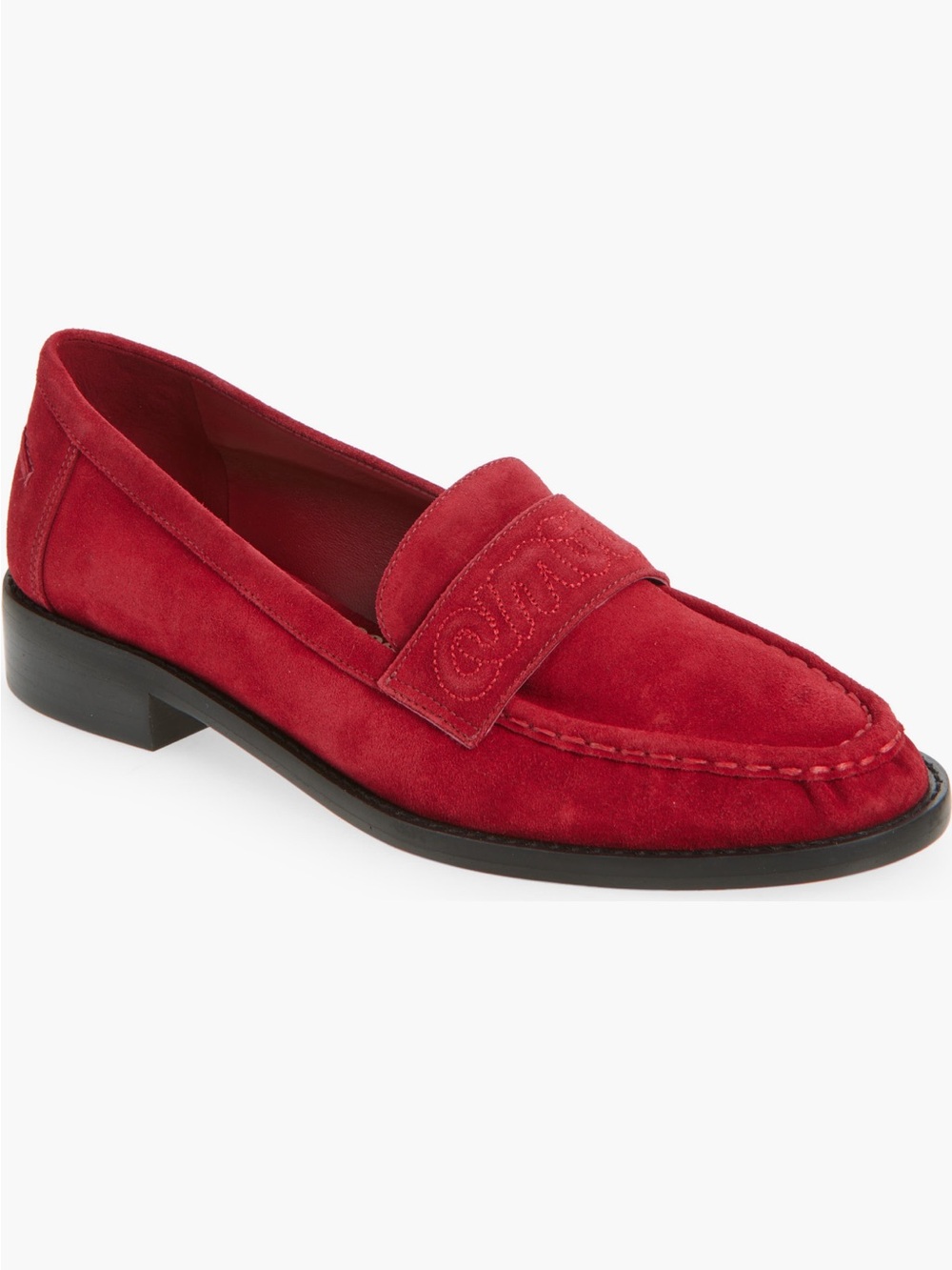 NEW Cinq À Sept Gretta Amour Loafers in Bordeaux